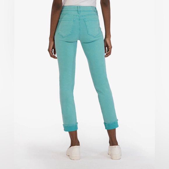 NWT Kut From The Kloth Amy Crop Straight Leg Jeans - Picture 2 of 10